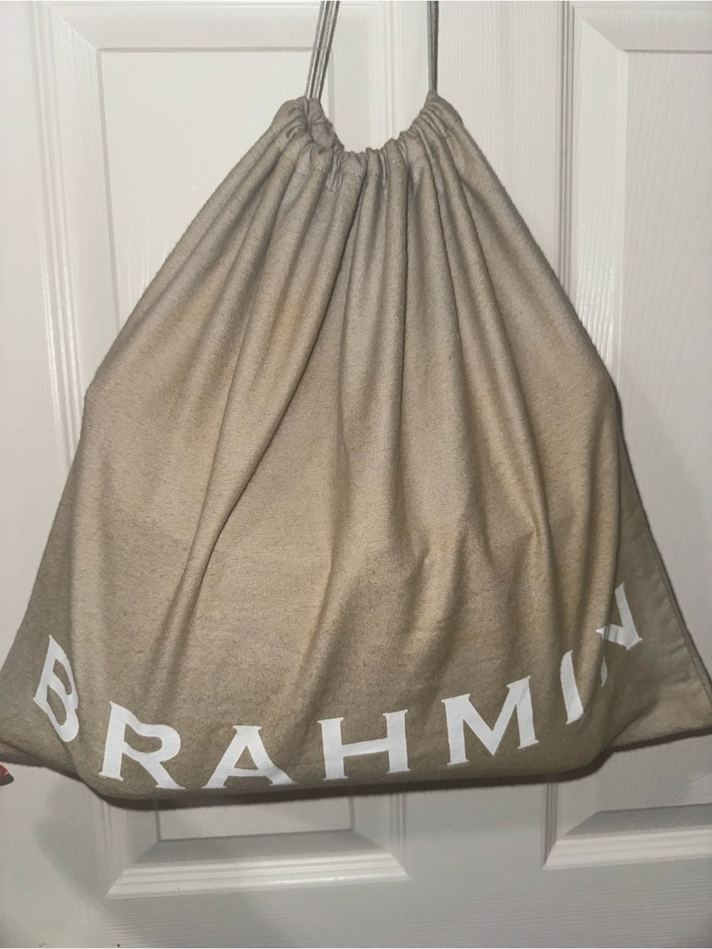 Brahmin Black & Brown Leather Shoulder Bag with Croc Accents - Picture 4 of 4